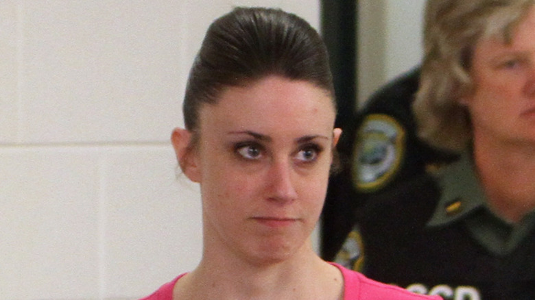 Casey Anthony walking