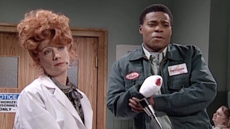 Cheri Oteri and Tracy Morgan