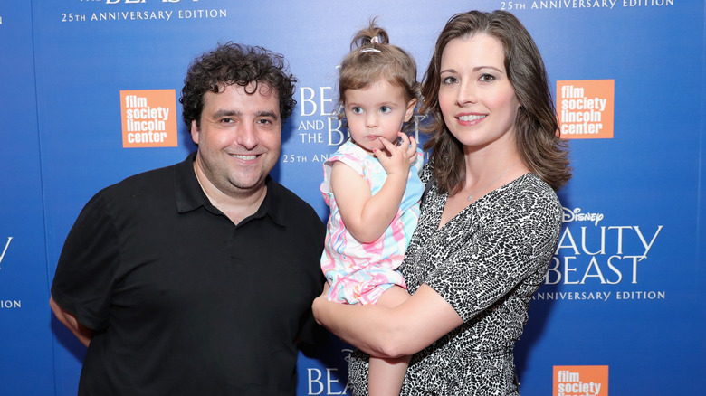 David Krumholtz and Vanessa Britting with daugther