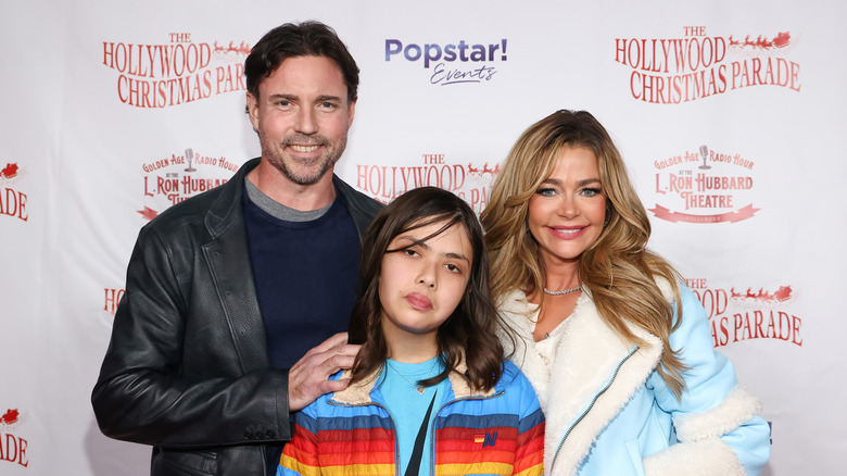 Denise Richards, Eloise, and Aaron Phypers