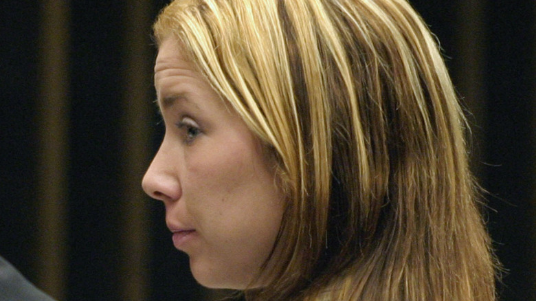 Kim Mathers in courtroom