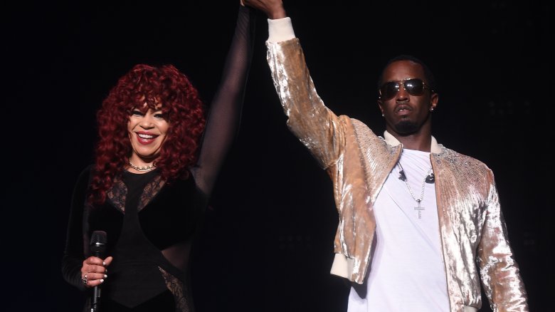 Faith Evans and Diddy