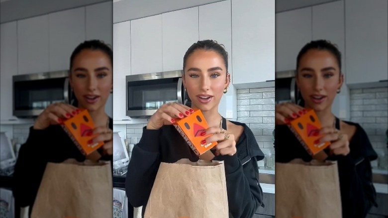 Gia Duddy promotes Burger King