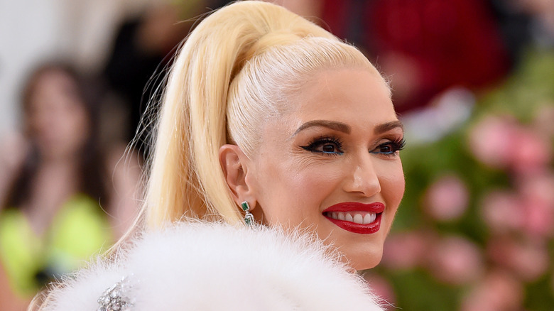 Gwen Stefani smiling