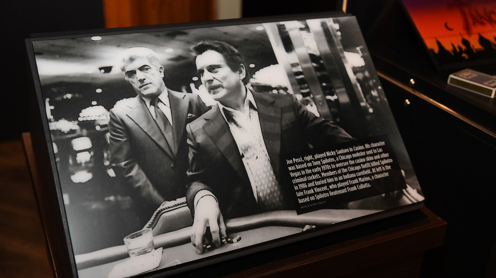 Frank Vincent and Joe Pesci on a poster