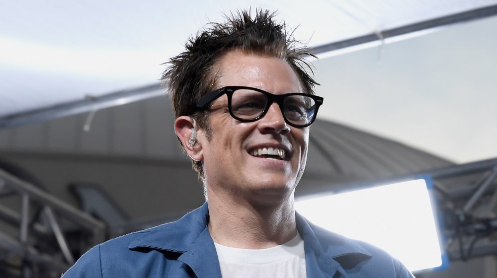 Johnny Knoxville posing for cameras