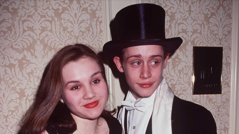 Rachel Miner and Macaulay Culkin