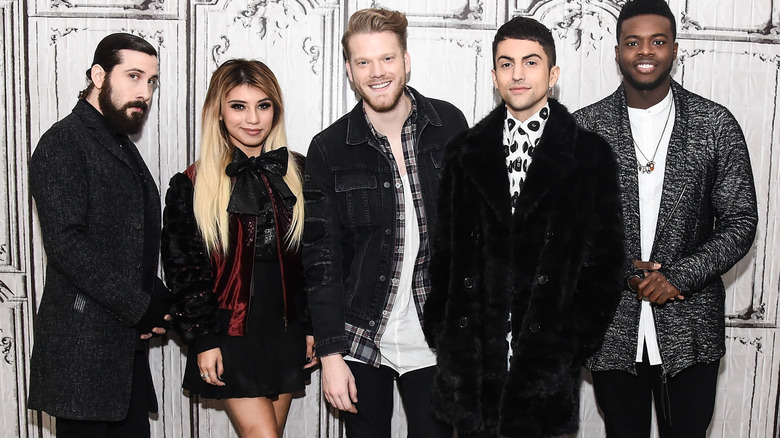 Pentatonix on the red carpet