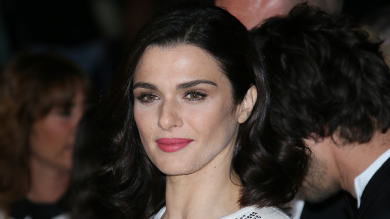 Rachel Weisz grinning