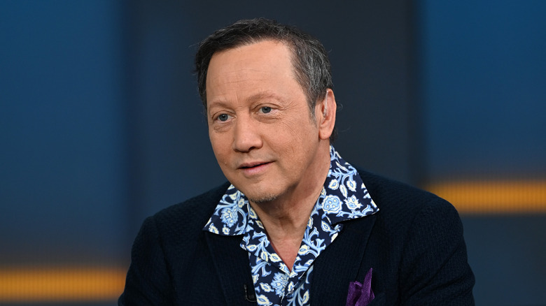 Rob Schneider floral shirt