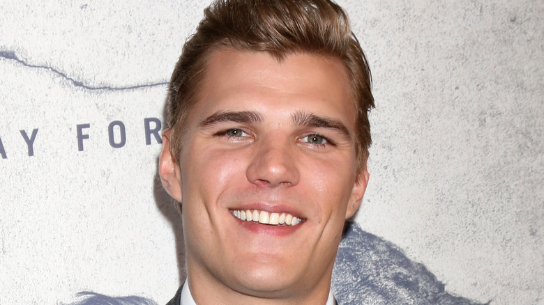 Chris Zylka smiling