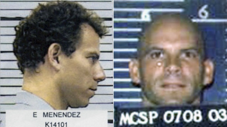 The Menendez brothers mugshots