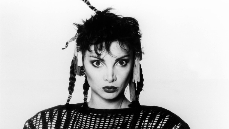 Toni Basil posing