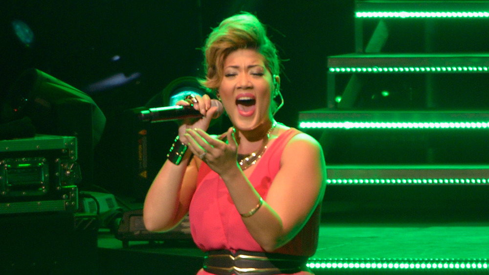 Tessanne Chin singing