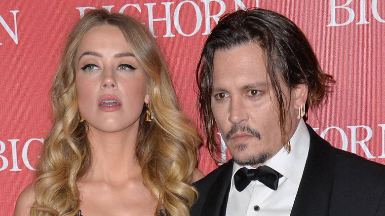 Johnny Depp Amber Heard event