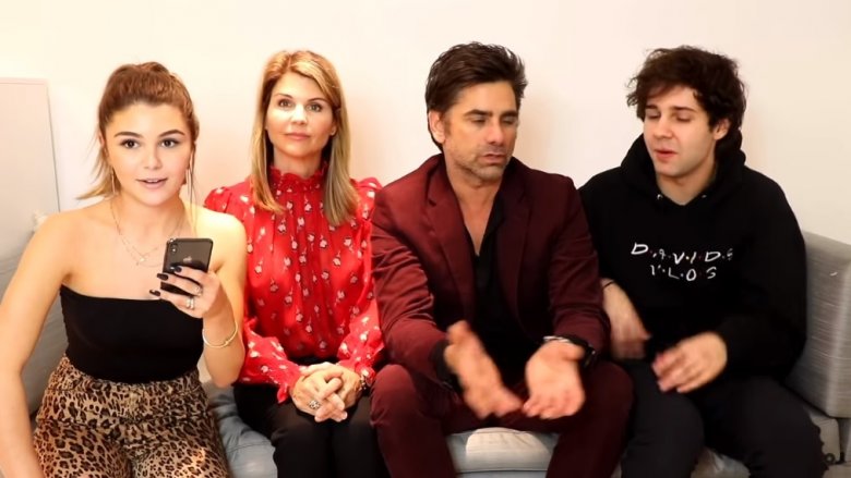 Olivia Jade Giannulli​, Lori Loughlin, John Stamos, David Dobrik