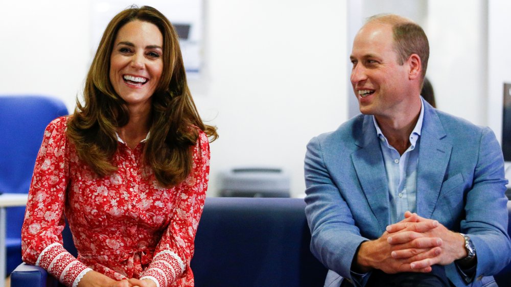 Kate Middleton and Prince William laughing together