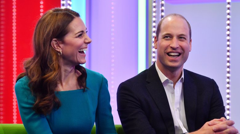 Kate Middleton and Prince William laughing