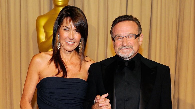 Robin Williams and Susan Schneider Williams