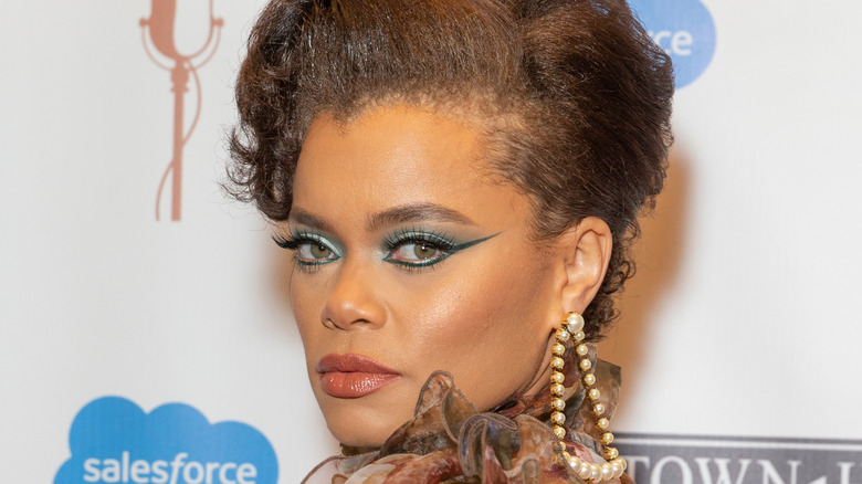 Andra Day on red carpet