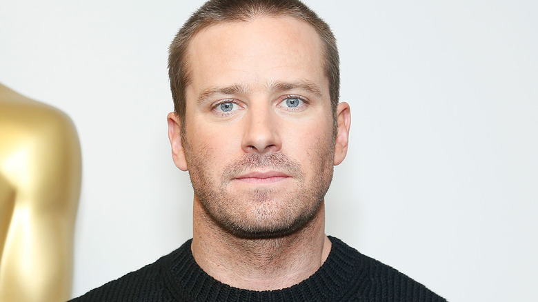 Armie Hammer frowning 