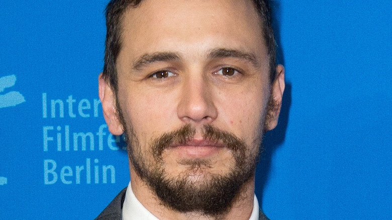 James Franco posing