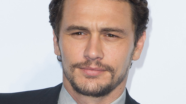 James Franco posing