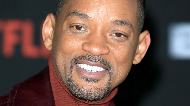 Will Smith smiling at event