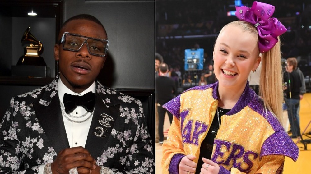 DaBaby and JoJo Siwa side-by-side