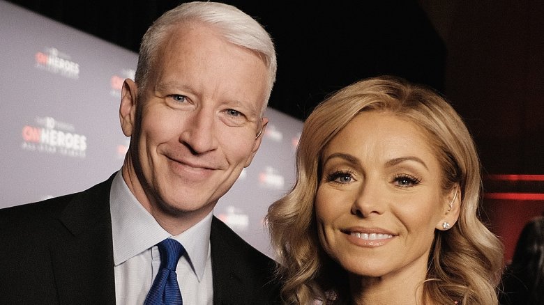 Anderson Cooper and Kelly Ripa