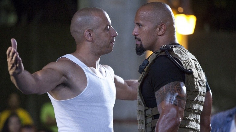 Vin Diesel and Dwayne "The Rock" Johnson