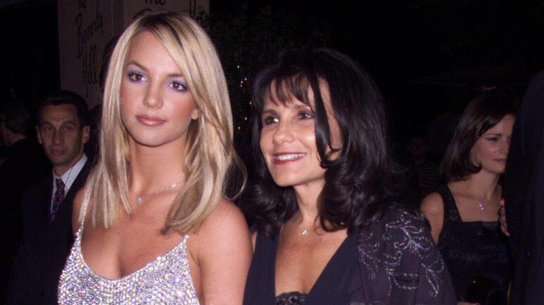 Britney Spears and her mom