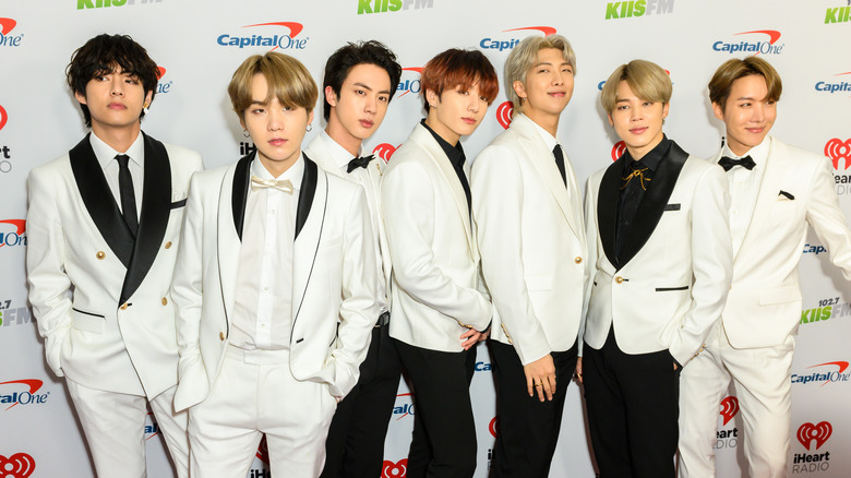 BTS at iHeartRadio's Jingle Ball in 2019