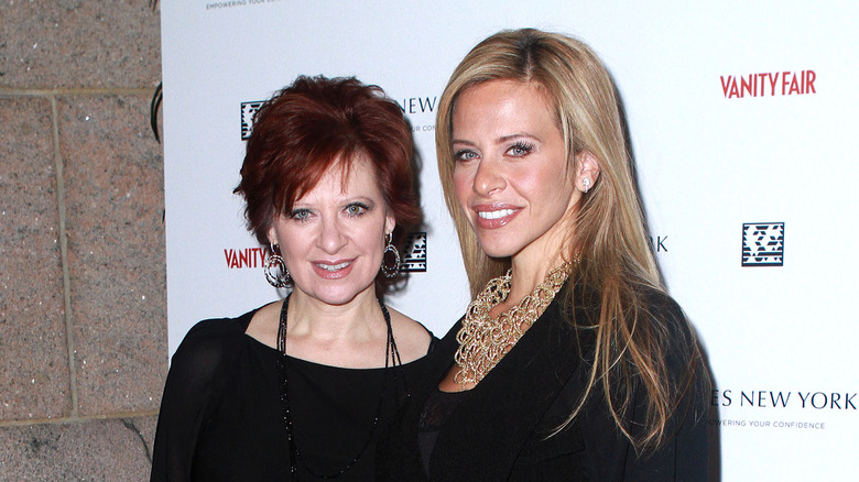 Dina and Caroline Manzo smile 