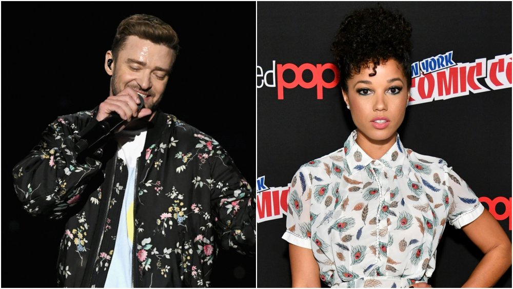 Justin Timberlake and Alisha Wainwright