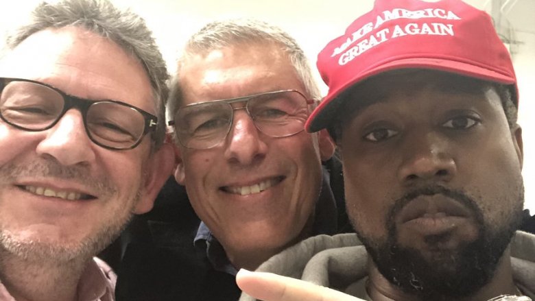 Kanye West, Trump supporters