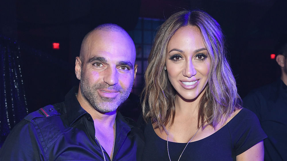 Joe Gorga and Melissa Gorga smiling