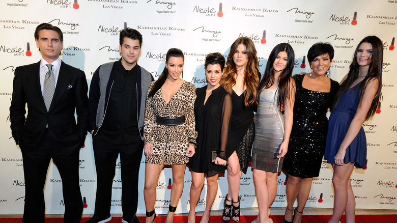 Kardashian Family red carpet