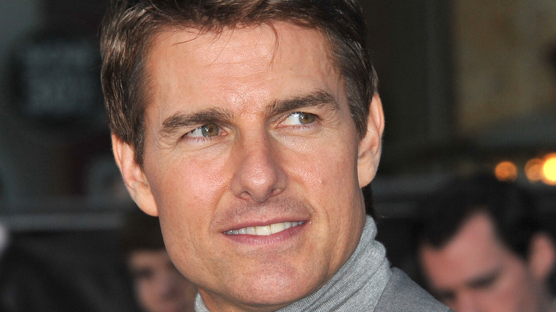 Tom Cruise at movie premiere