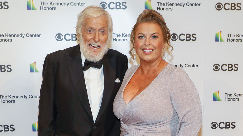 Dick Van Dyke and Arlene Silver pose at the Kennedy Center Honors