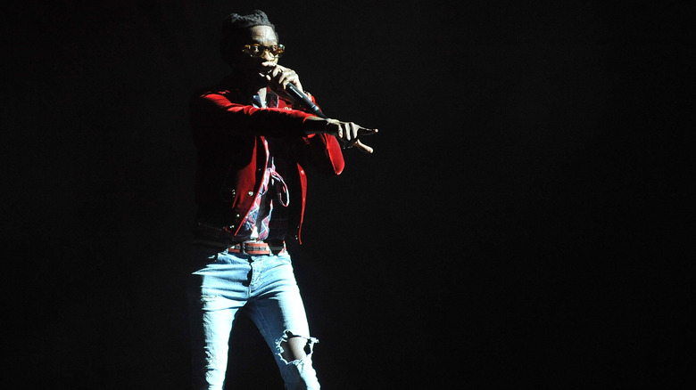 Young Thug performing