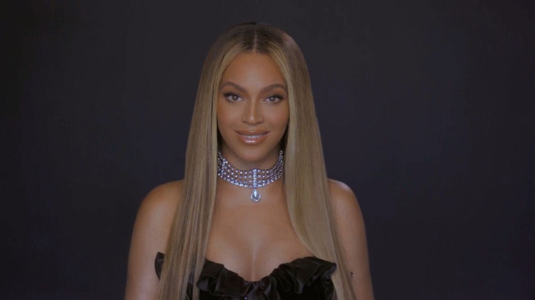 Beyoncé smiling