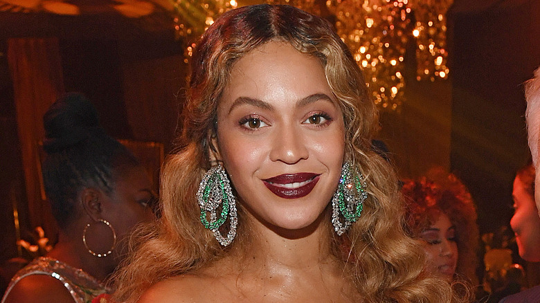 Beyoncé smiling