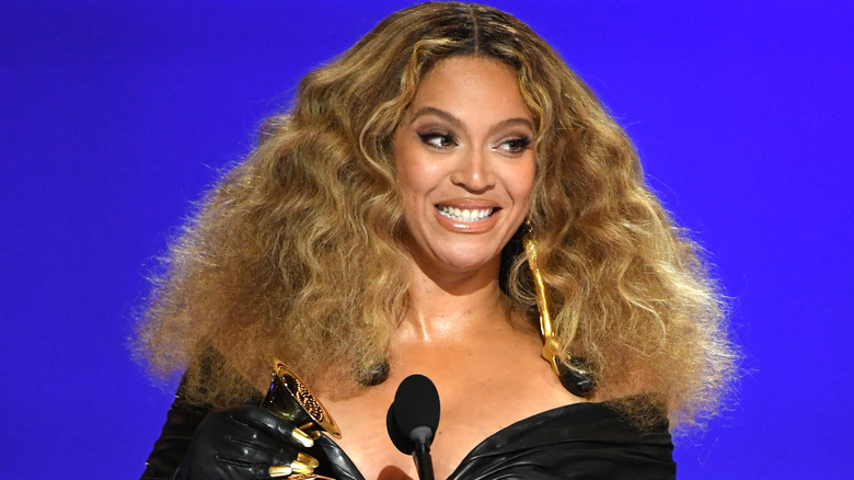 Beyoncé smiling