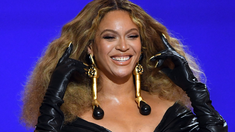 Beyoncé smiling