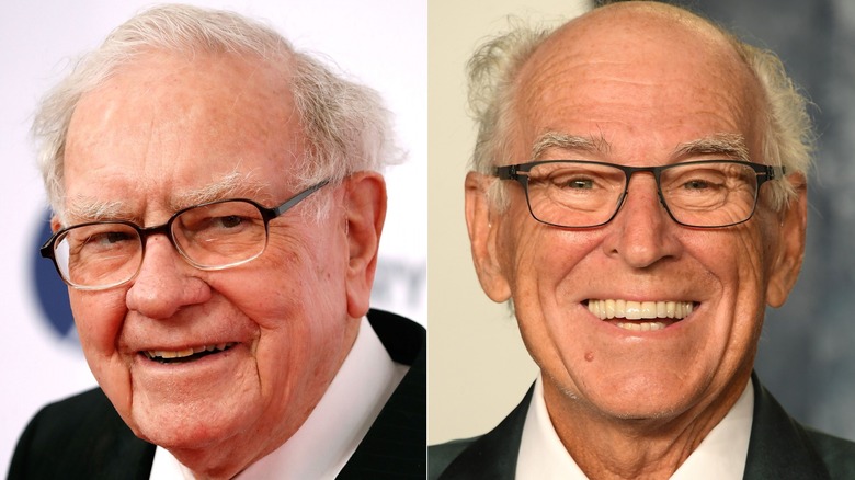 Warren Buffett; Jimmy Buffett smiling