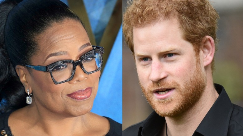 Oprah Winfrey and Prince Harry 