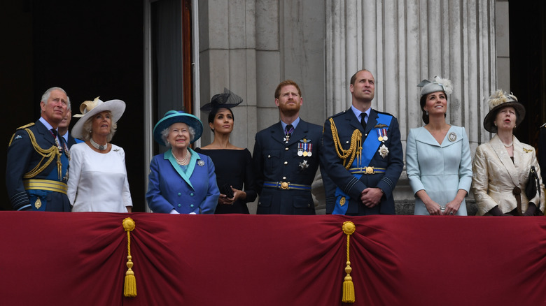 Members of the Royal Family at an official event