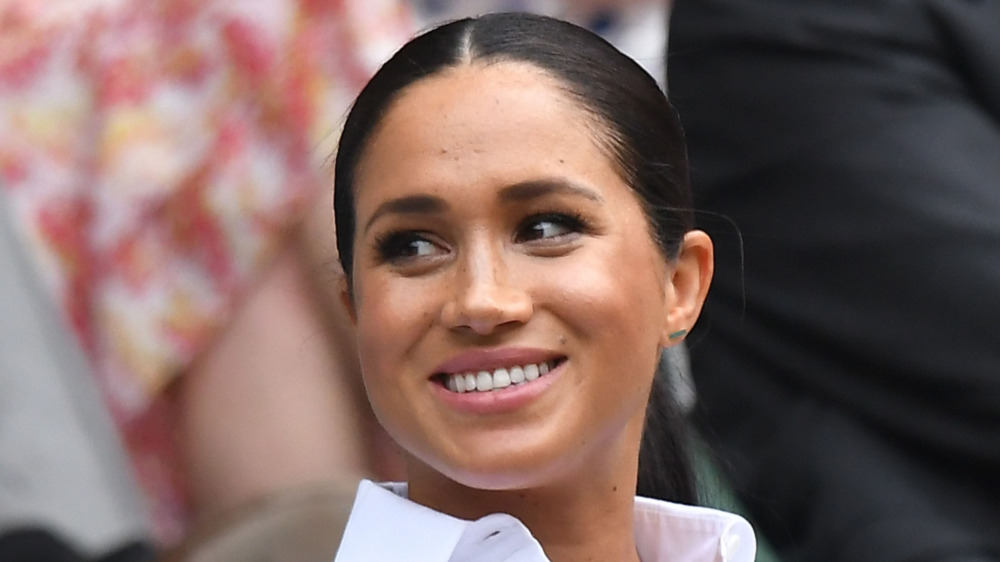 Meghan Markle smiling