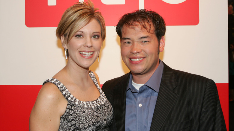 Jon and Kate Gosselin posing